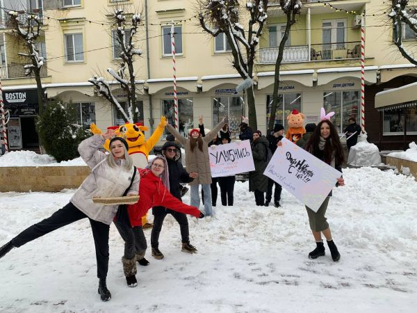 Орловские блогеры устроили масштабный флешмоб на главной улице города  