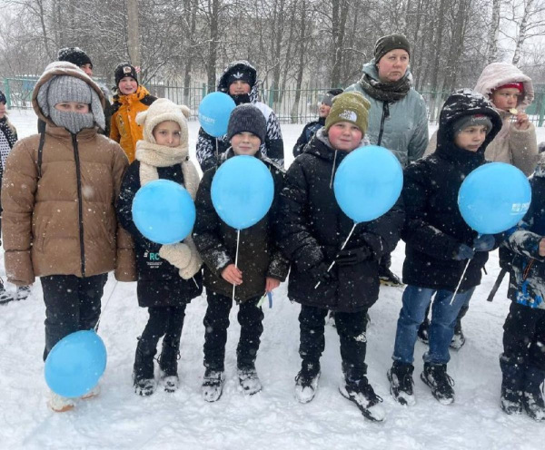 В орловском селе Отрадинское при поддержке ГК «Русагро» открыли современный детский игровой комплекс